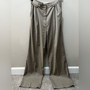 H&M high waisted, flare slacks